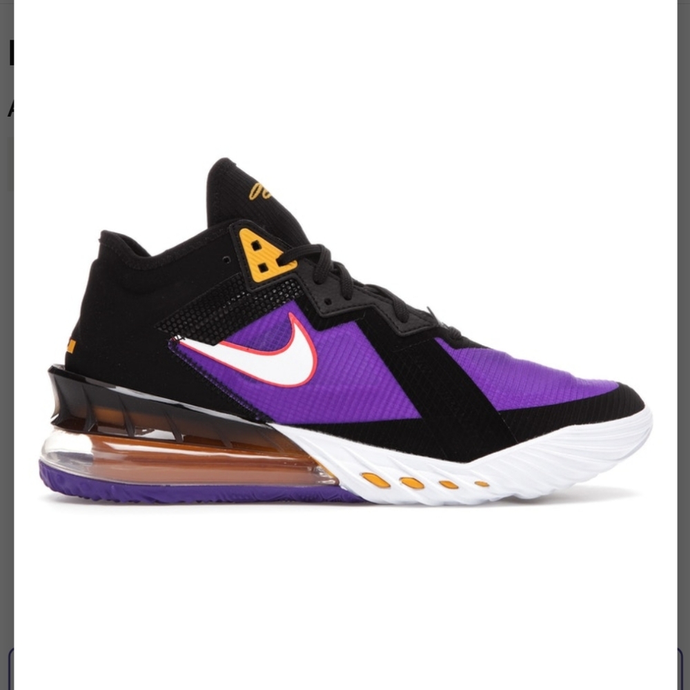 LEBRON XVIII LOW SIZE 8.5 AND 9 AVAILABLE